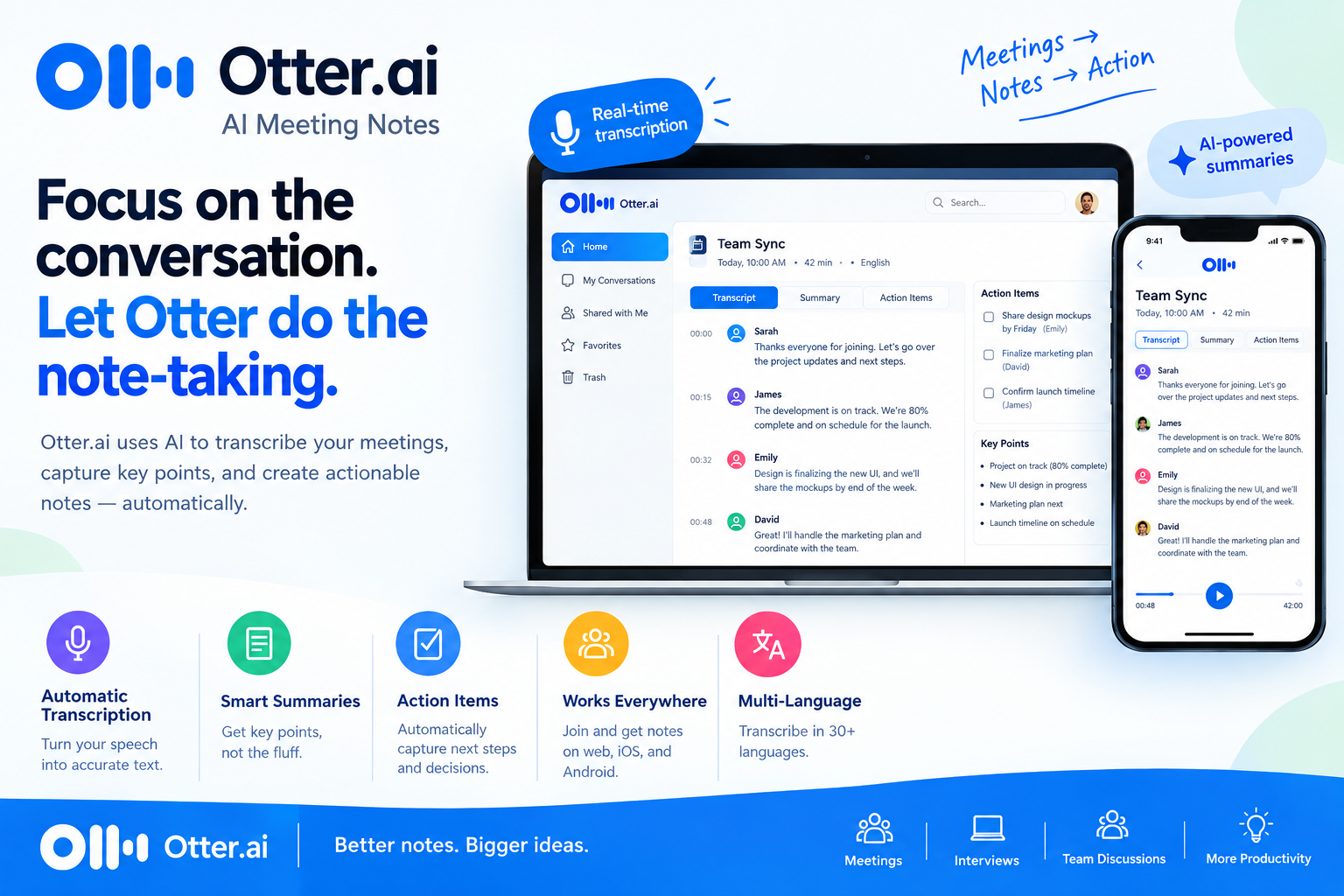 Otter.ai — AI Meeting Notes