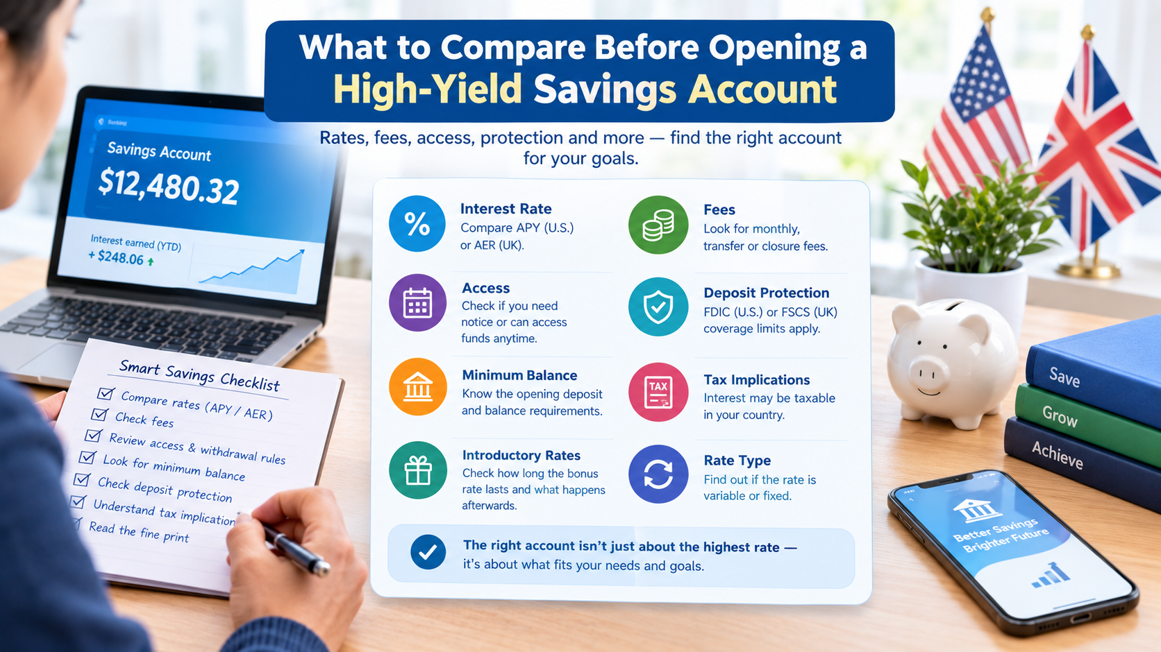 What to Compare Before Opening a High-Yield Savings Account