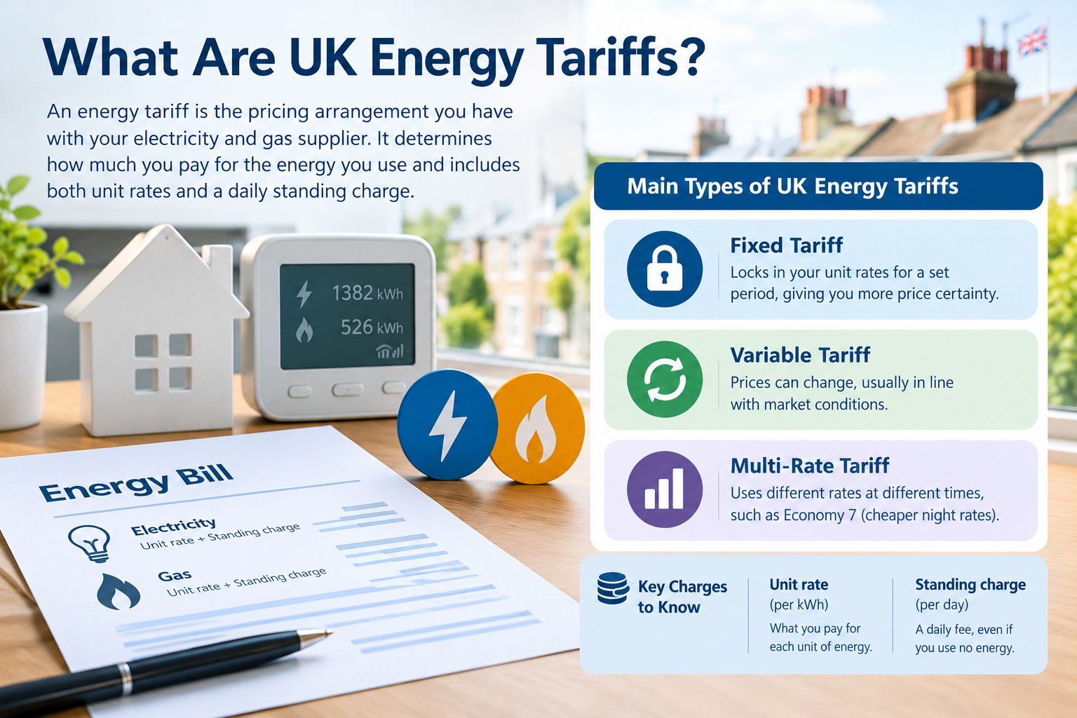 What Are UK Energy Tariffs? 