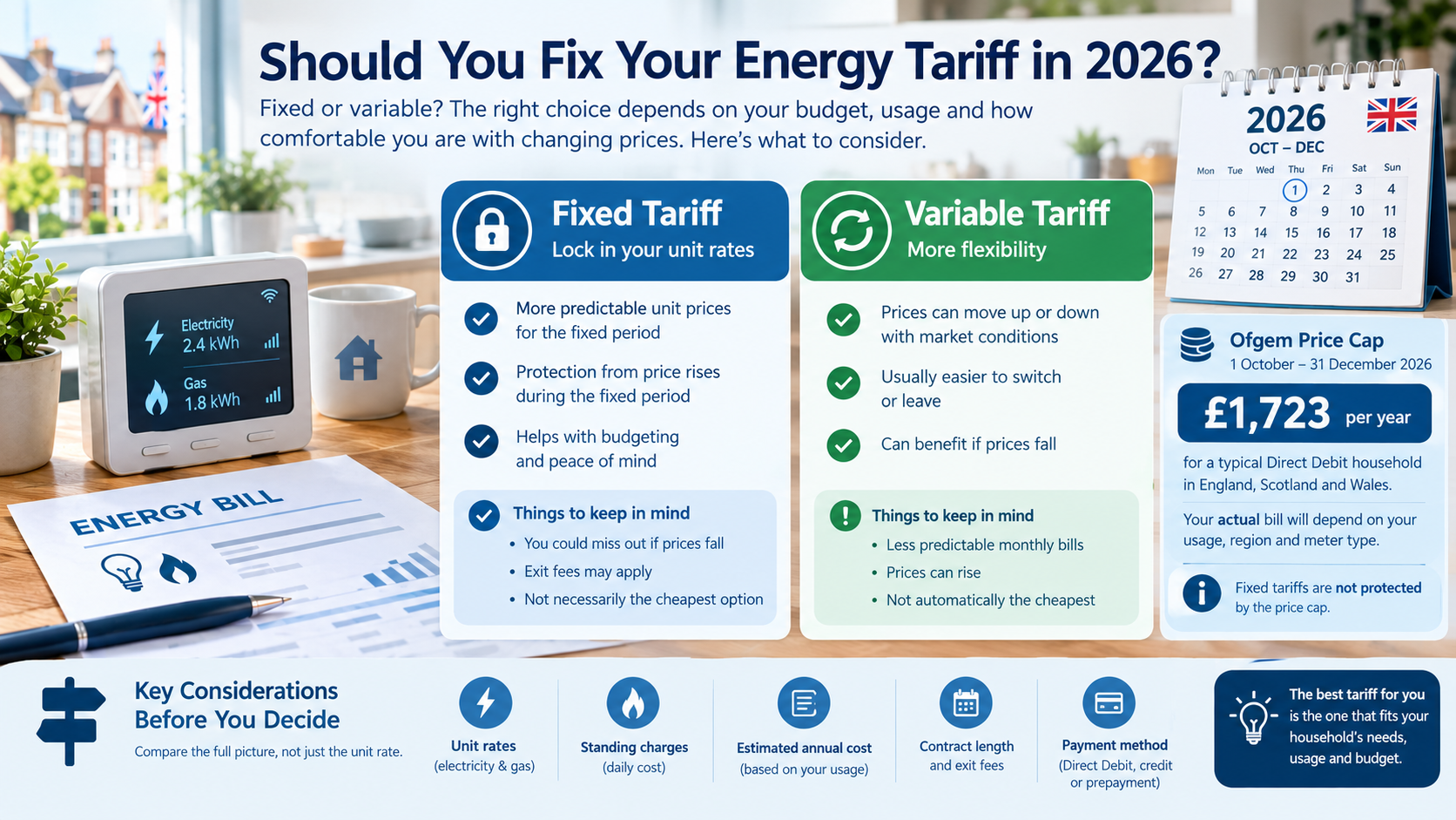 Should You Fix Your Energy Tariff in 2026?