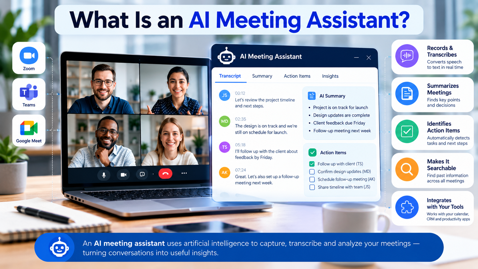 What Is an AI Meeting Assistant?